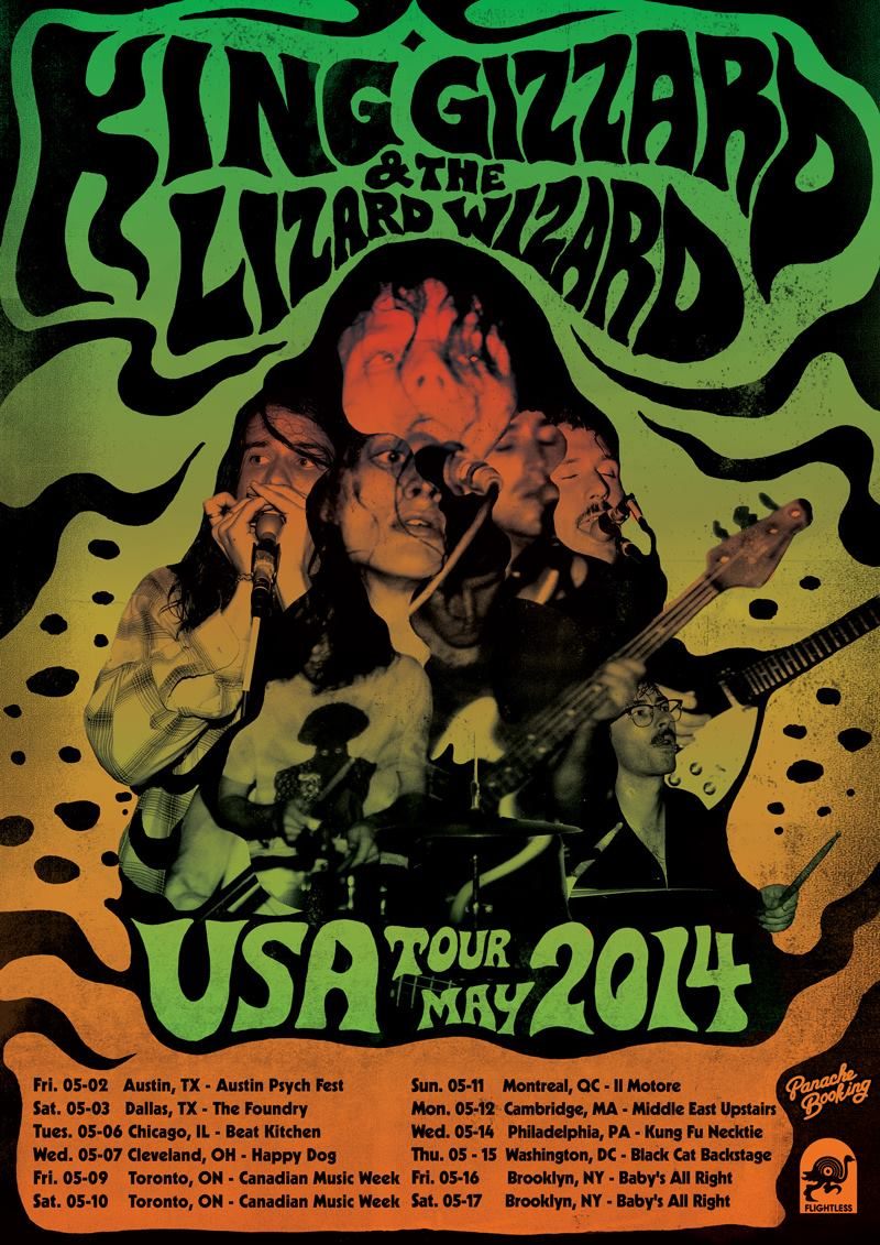 King Gizzard & the Lizard Wizard poster