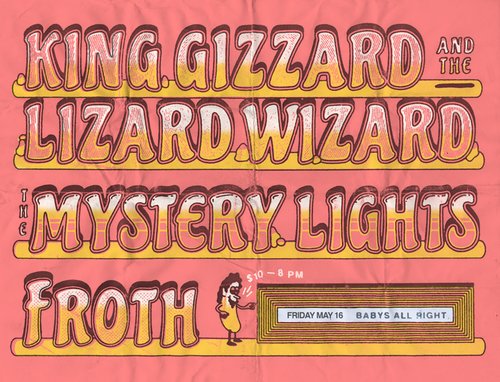 King Gizzard & the Lizard Wizard poster