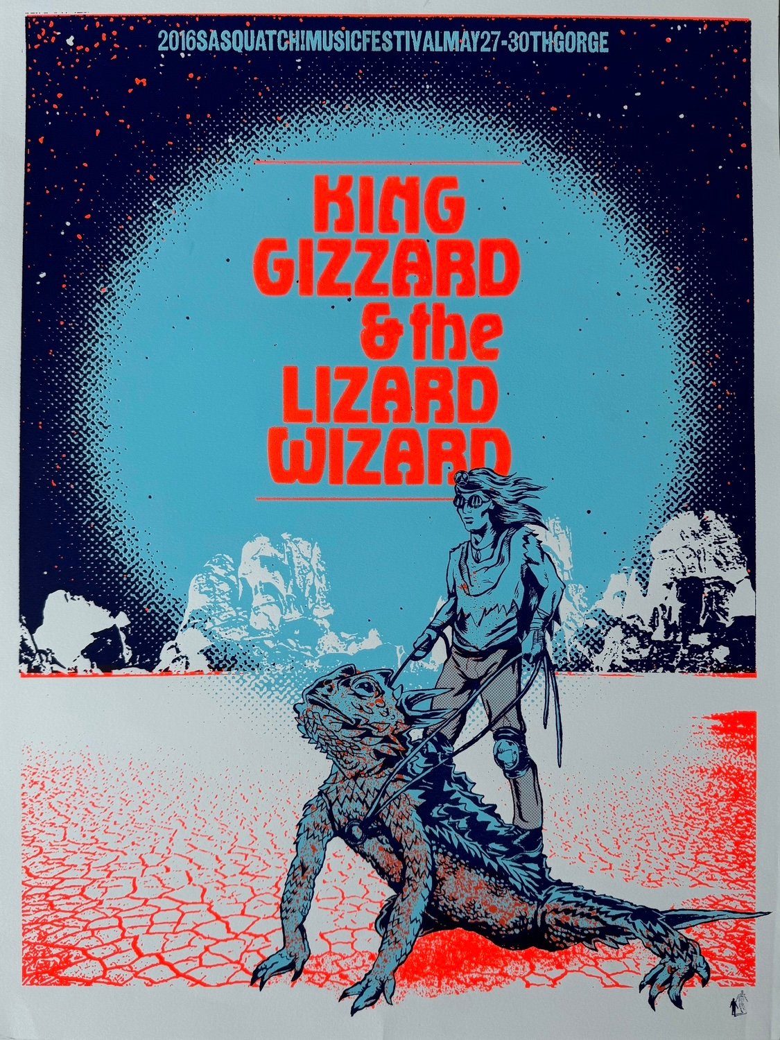 King Gizzard & the Lizard Wizard poster by BClone