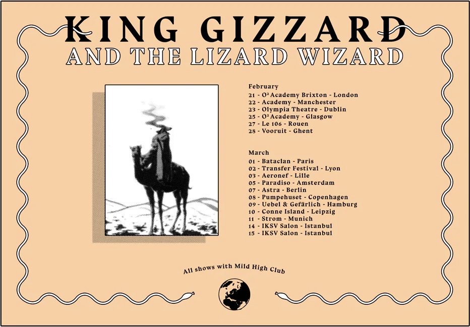 King Gizzard & the Lizard Wizard poster