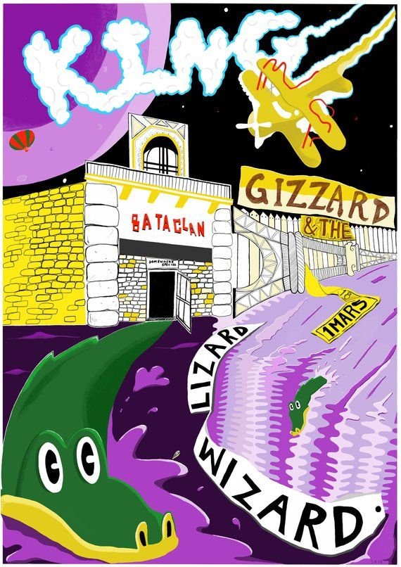 King Gizzard & the Lizard Wizard poster