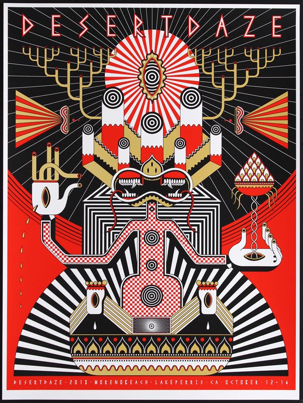 King Gizzard & the Lizard Wizard poster by Yu Maeda