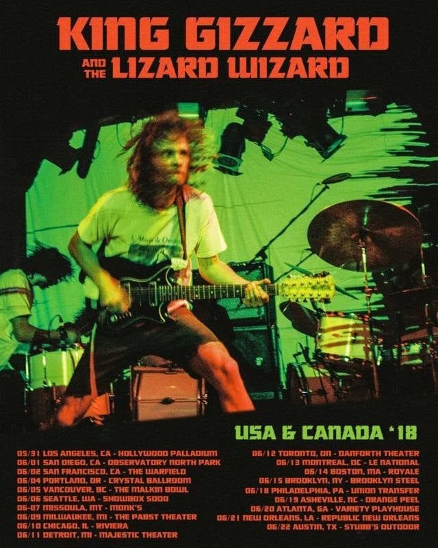 King Gizzard & the Lizard Wizard poster
