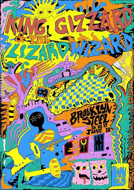 King Gizzard & the Lizard Wizard poster