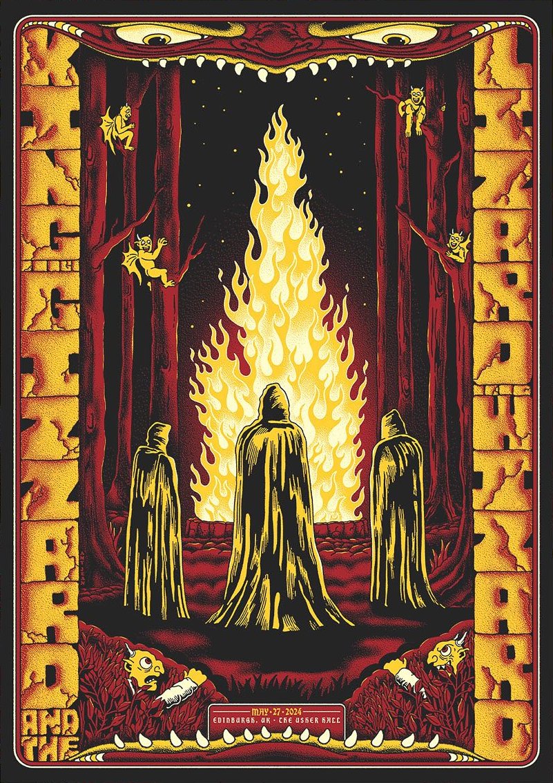 King Gizzard & the Lizard Wizard poster by Amy Jean