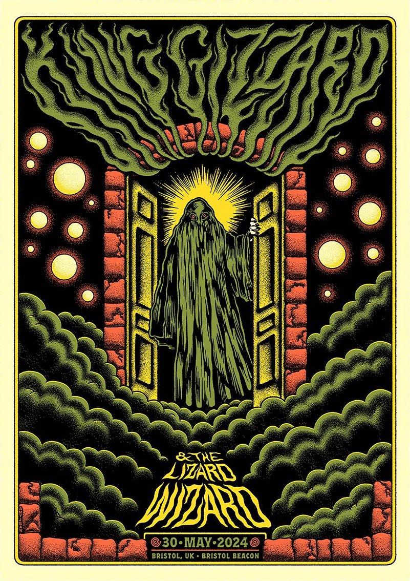King Gizzard & the Lizard Wizard poster by Amy Jean