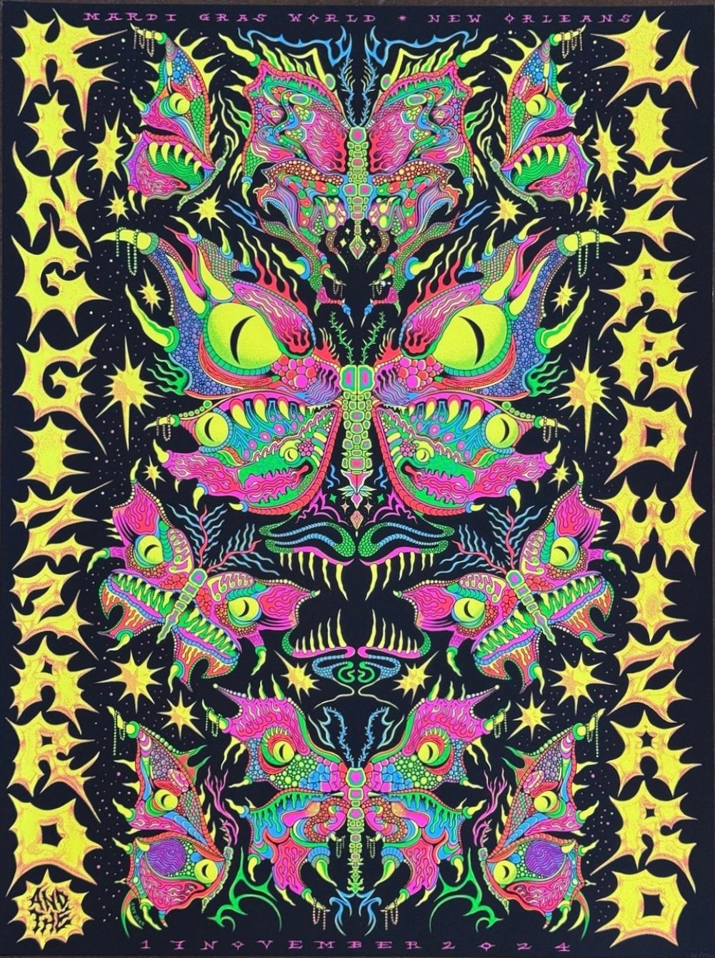 King Gizzard & the Lizard Wizard poster by Amy Jean