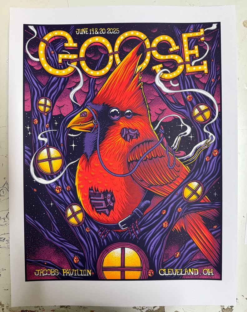 Goose poster by Jim Mazza