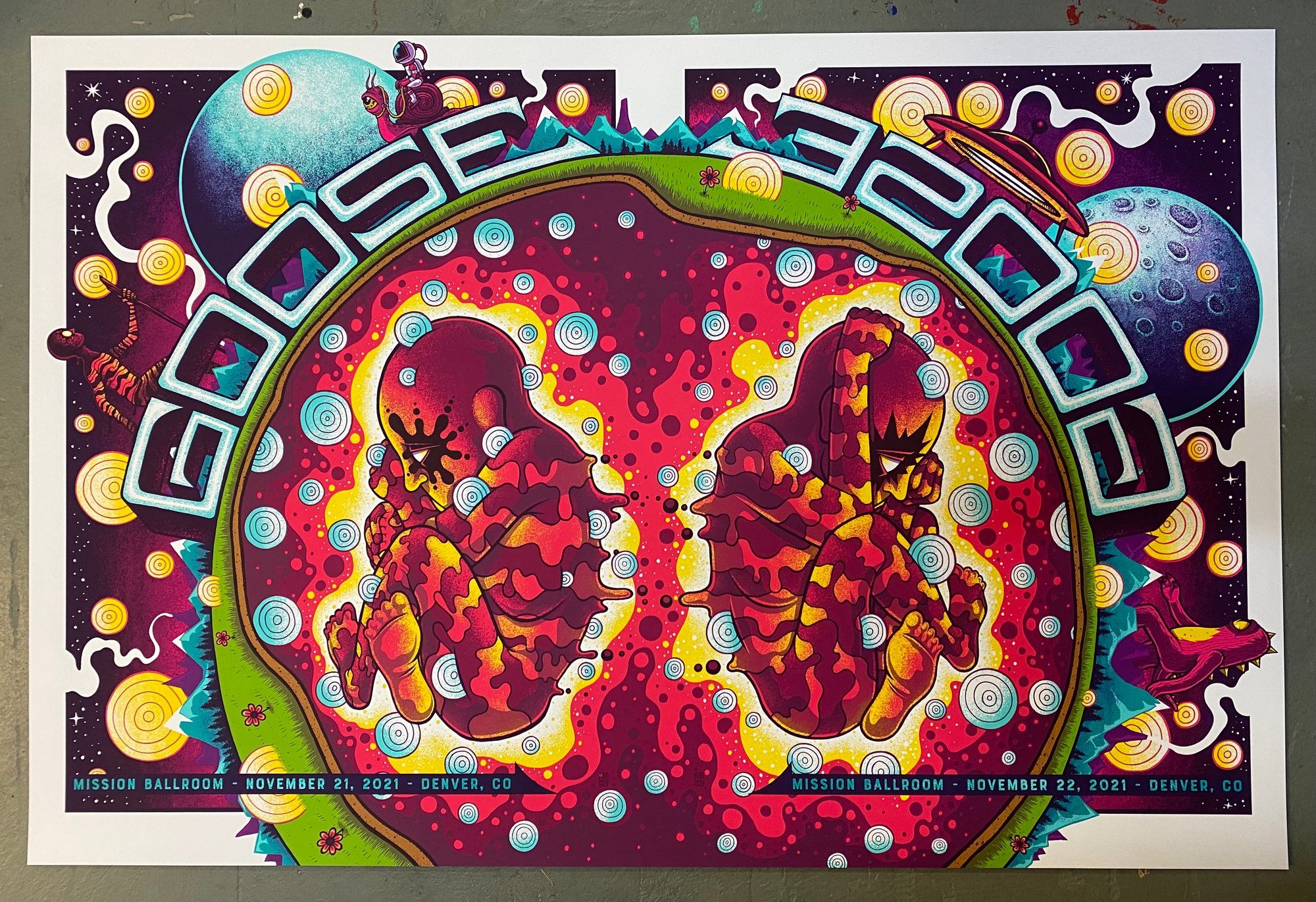 Goose poster by Jim Mazza