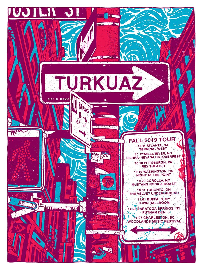 Turkuaz poster by GIGART