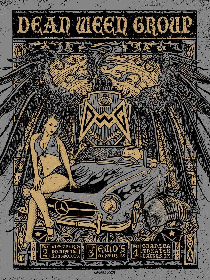 Dean Ween Group poster by GIGART