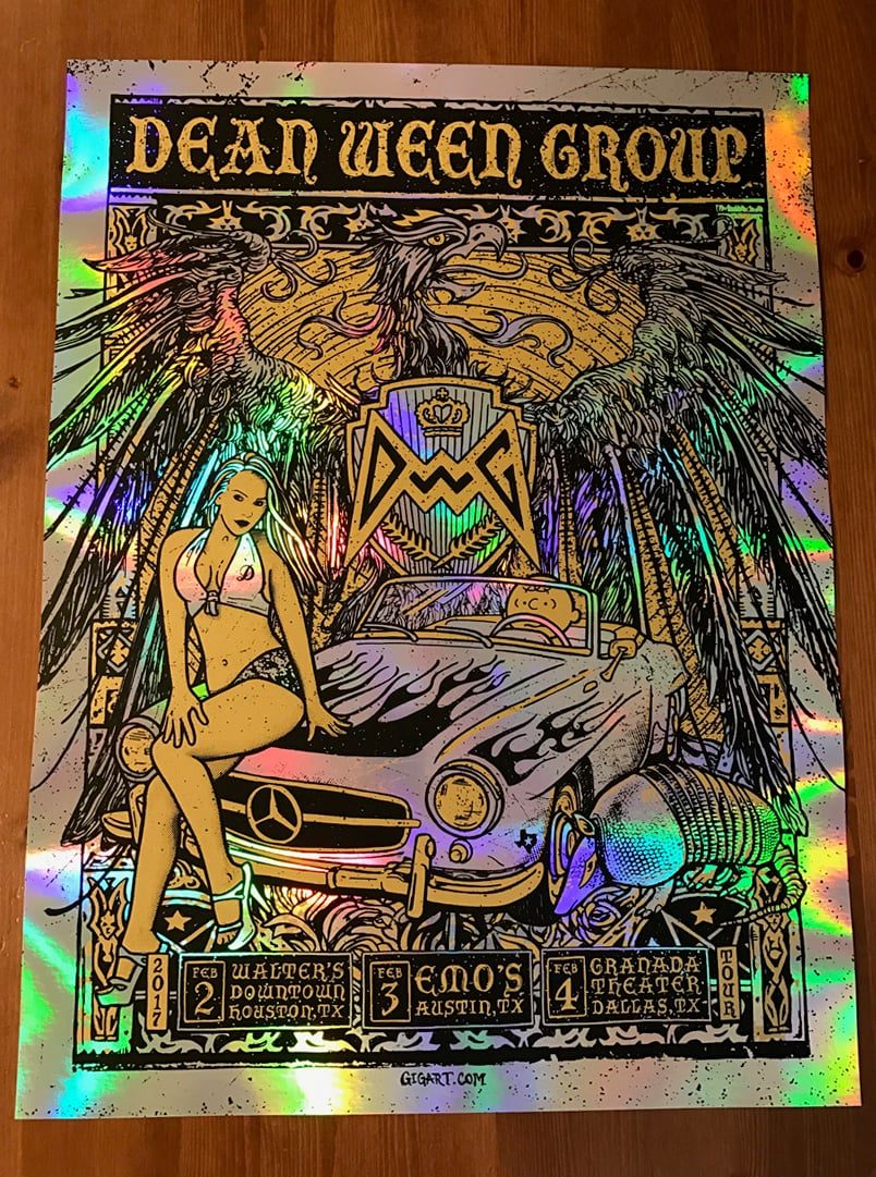 Dean Ween Group poster by GIGART