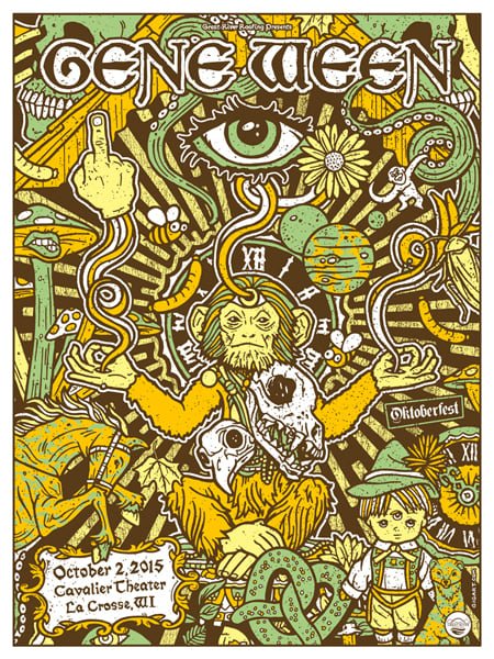 Gene Ween poster by GIGART