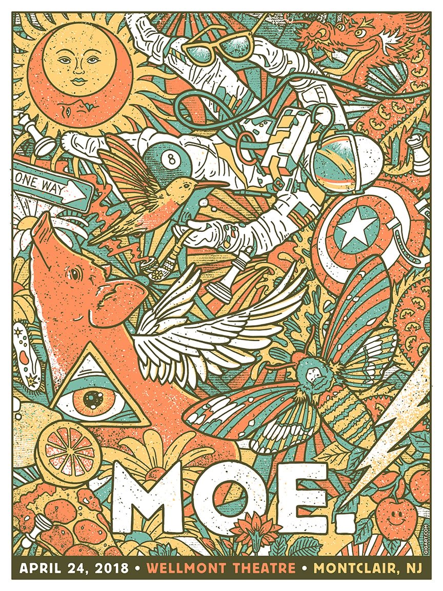 Moe poster by GIGART