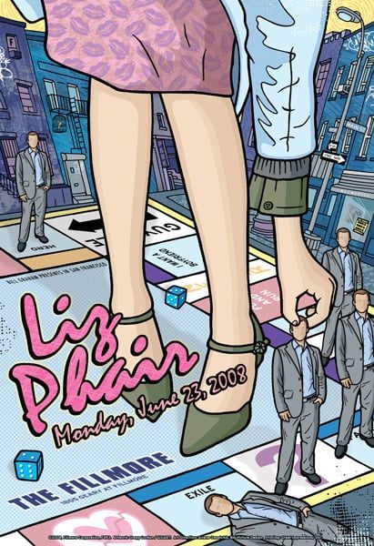 Liz Phair Exile On Guyville poster by GIGART