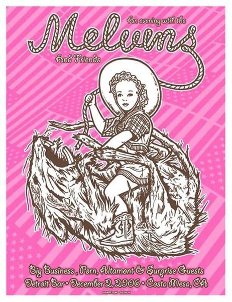 Melvins poster by GIGART