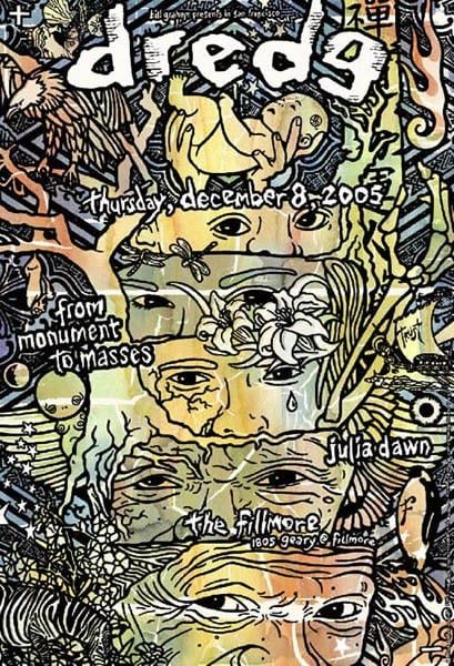 Dredg poster by GIGART
