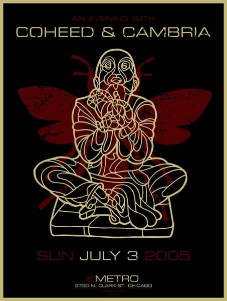 Coheed and Cambria poster by GIGART