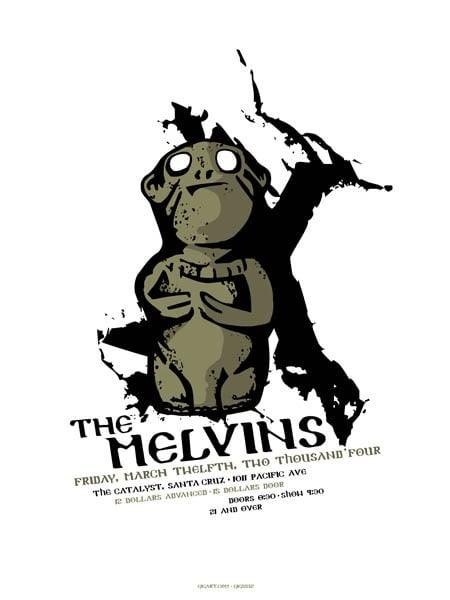 Melvins X poster by GIGART