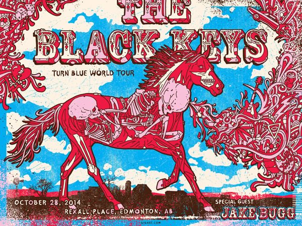 The Black Keys poster by GIGART