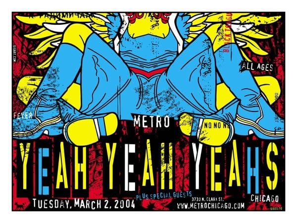 Yeah Yeah Yeahs poster by GIGART