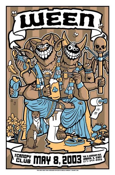 Ween poster by GIGART