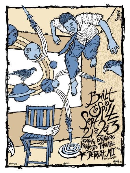 Built to Spill poster by GIGART