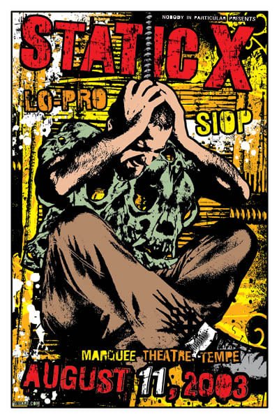 Static-X poster by GIGART