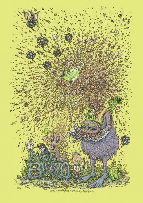 King Buzzo poster by Marq Spusta