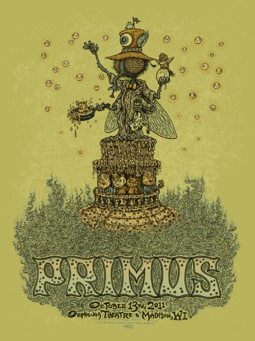 Primus poster by Marq Spusta