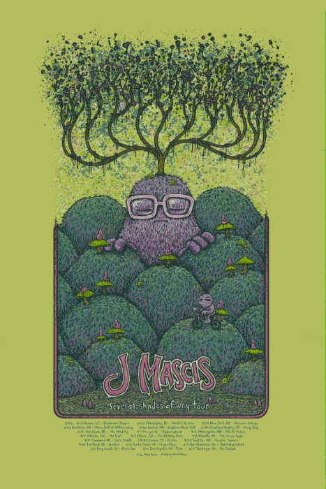 J Mascis poster by Marq Spusta