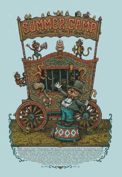 Summer Camp poster by Marq Spusta