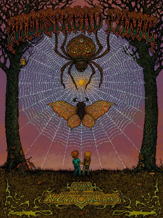 Widespread Panic poster by Marq Spusta