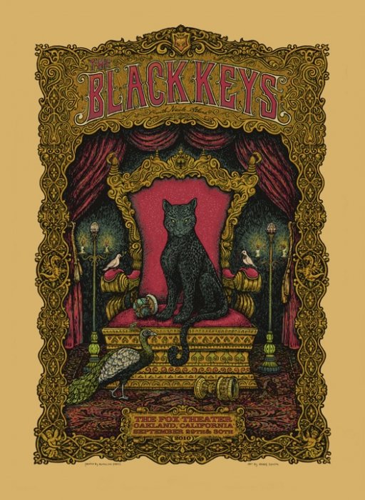 The Black Keys poster by Marq Spusta