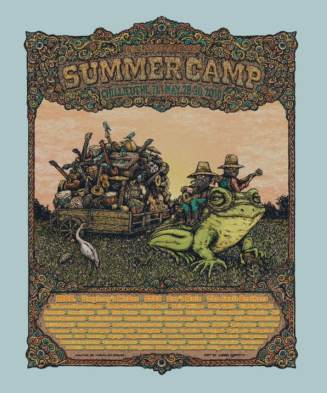 Summer Camp poster by Marq Spusta