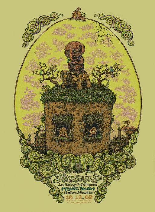 Dinosaur Jr. poster by Marq Spusta