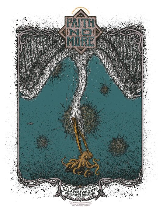 Faith No More poster by Marq Spusta
