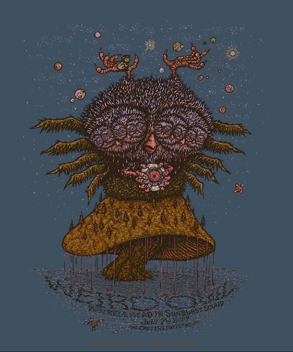 Weird Owl poster by Marq Spusta