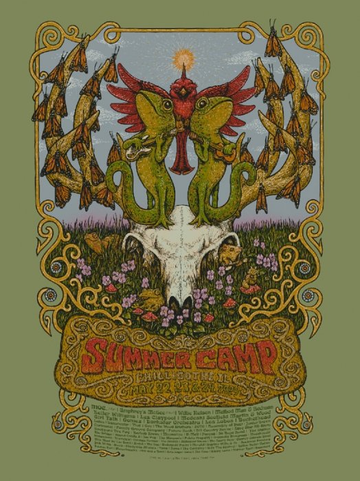 Summer Camp poster by Marq Spusta