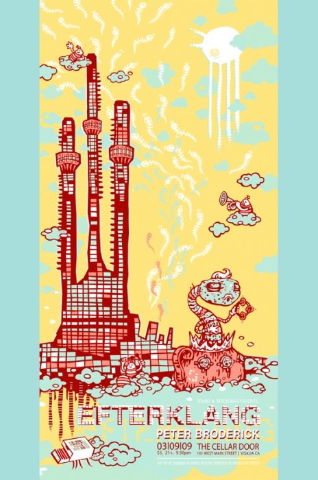 Efterklang poster by Marq Spusta