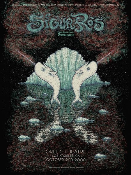 Sigur Ros poster by Marq Spusta