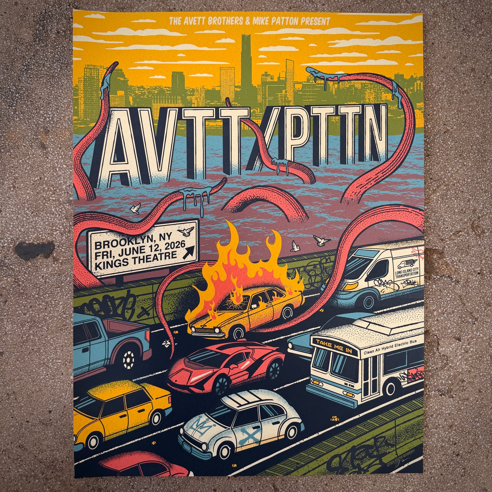 AVTT/PTTN poster by Justin Helton