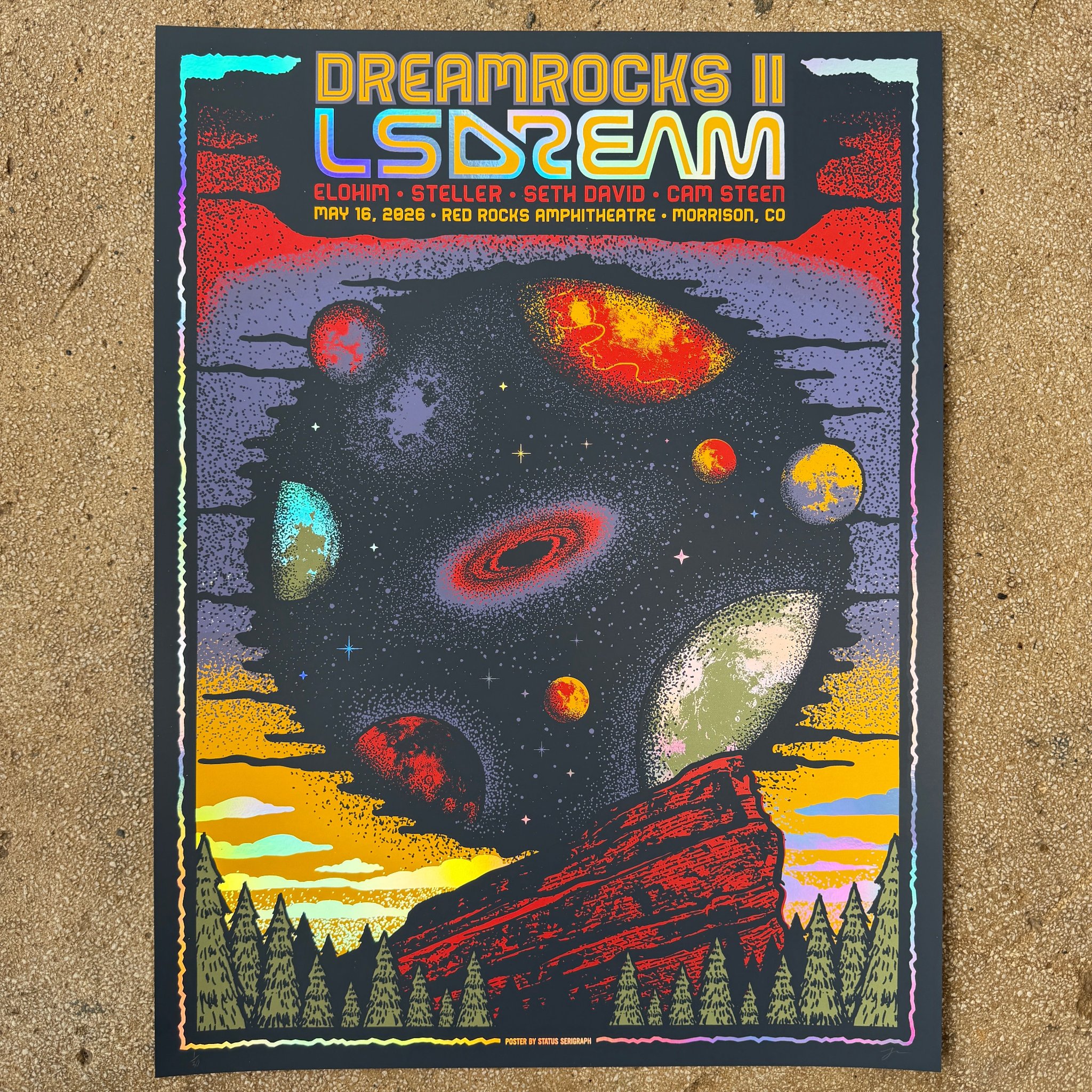 LSDream poster by Justin Helton