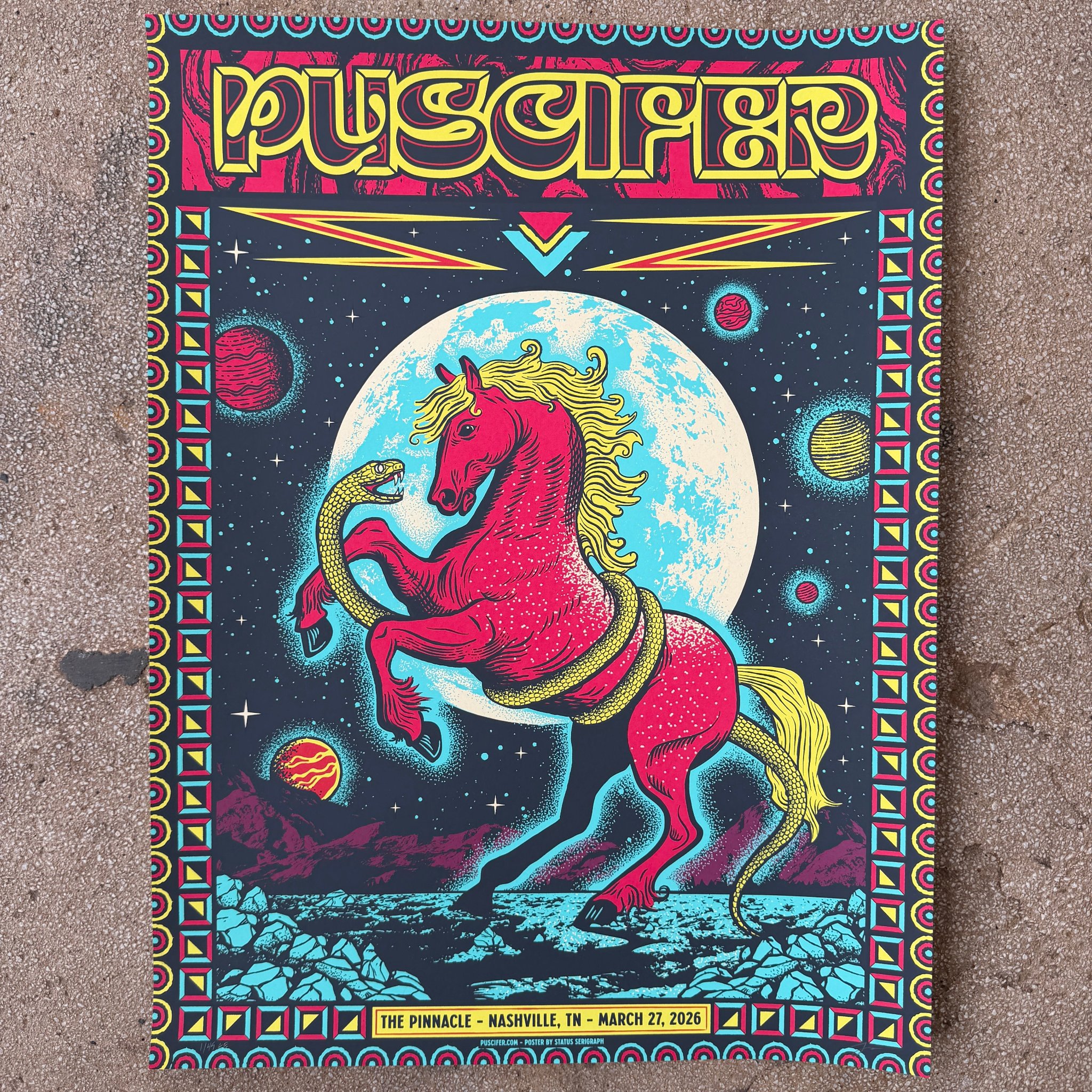 Puscifer poster by Justin Helton