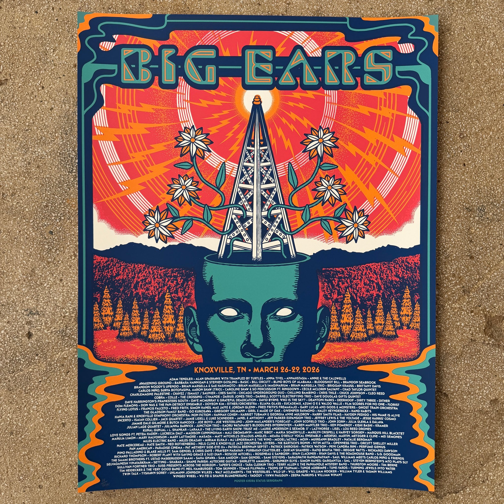 Big Ears poster by Justin Helton