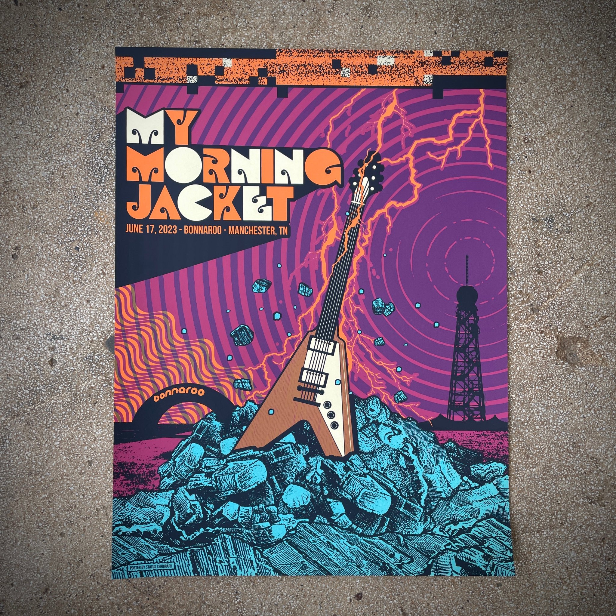 My Morning Jacket poster by Justin Helton