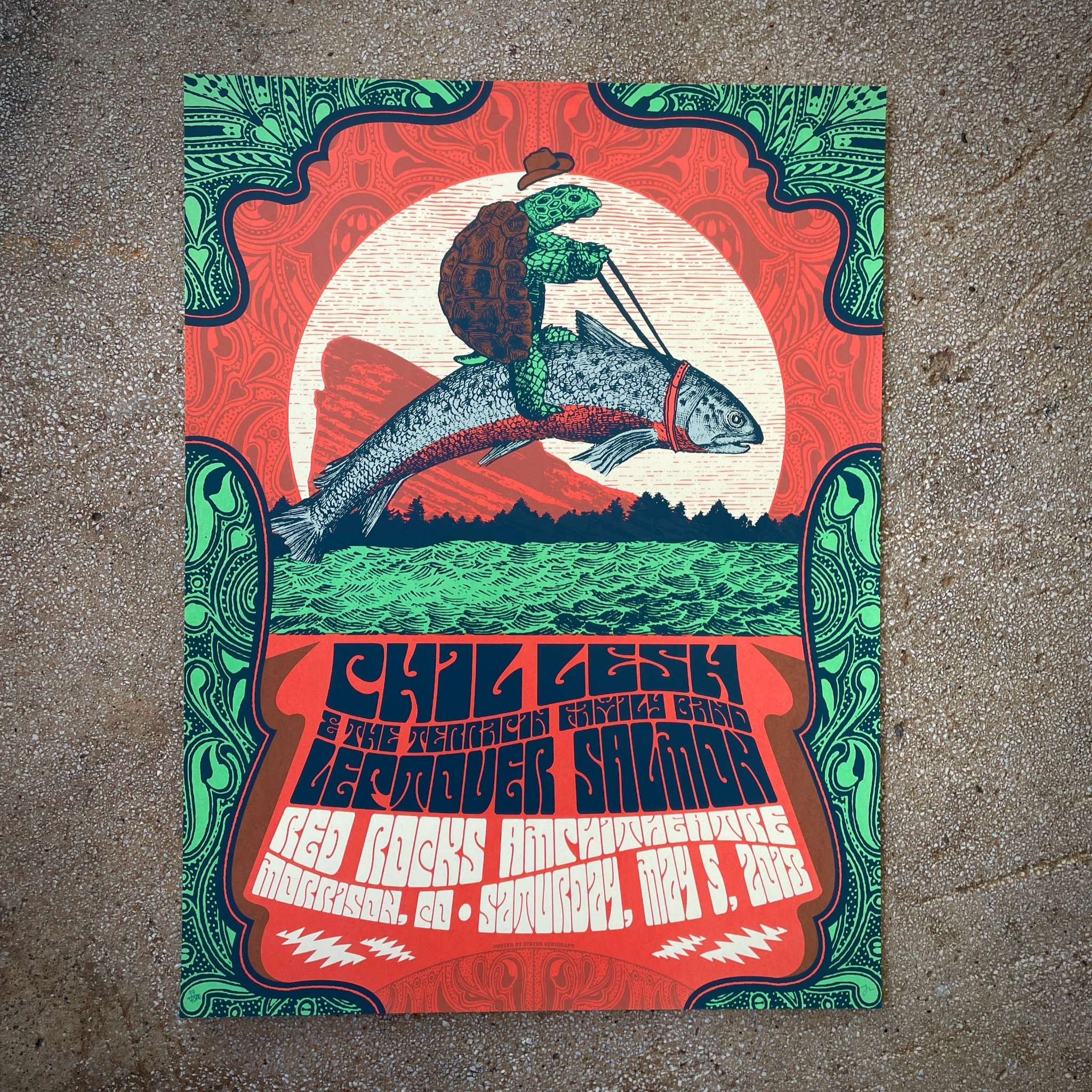 Phil Lesh and Friends poster by Justin Helton