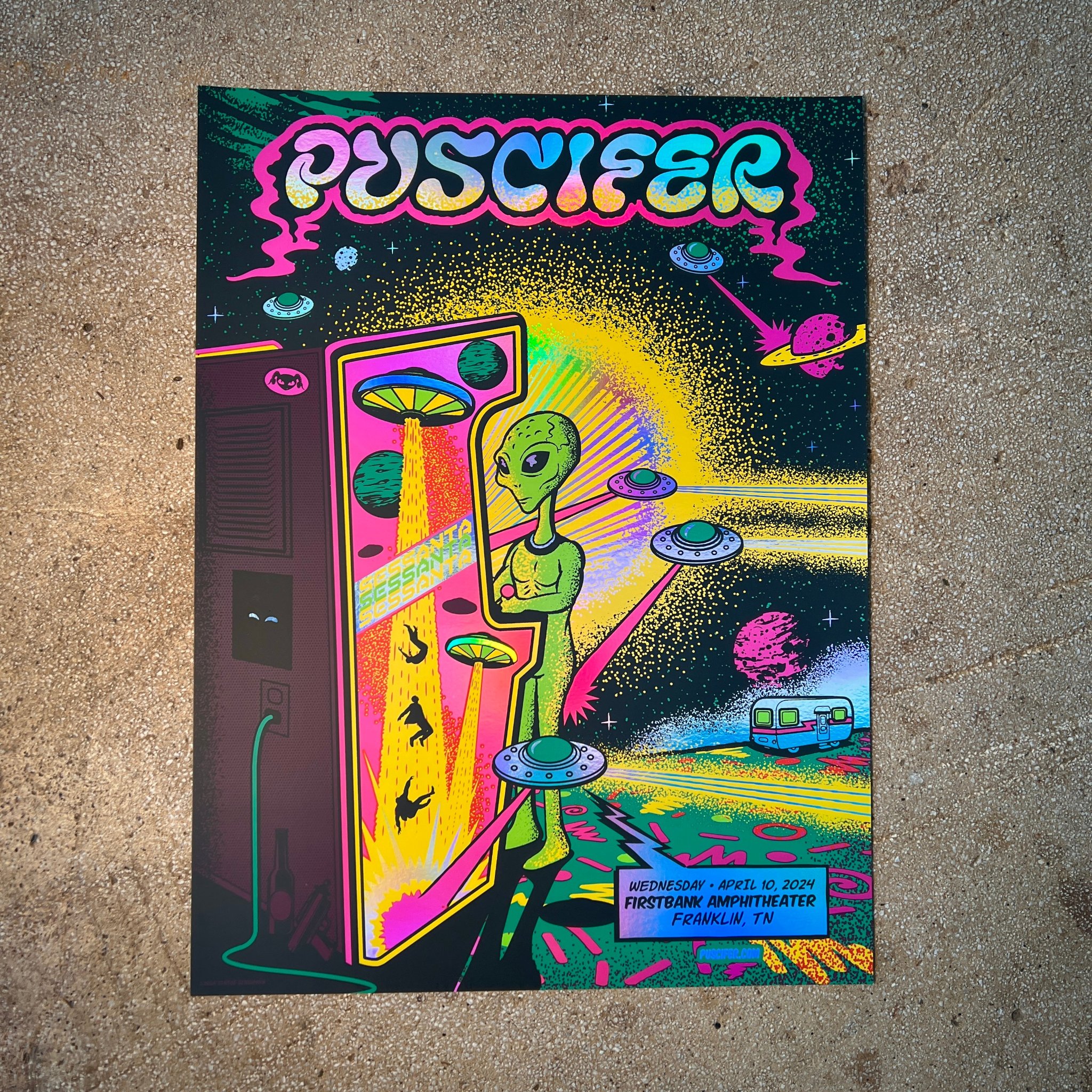 Puscifer poster by Justin Helton