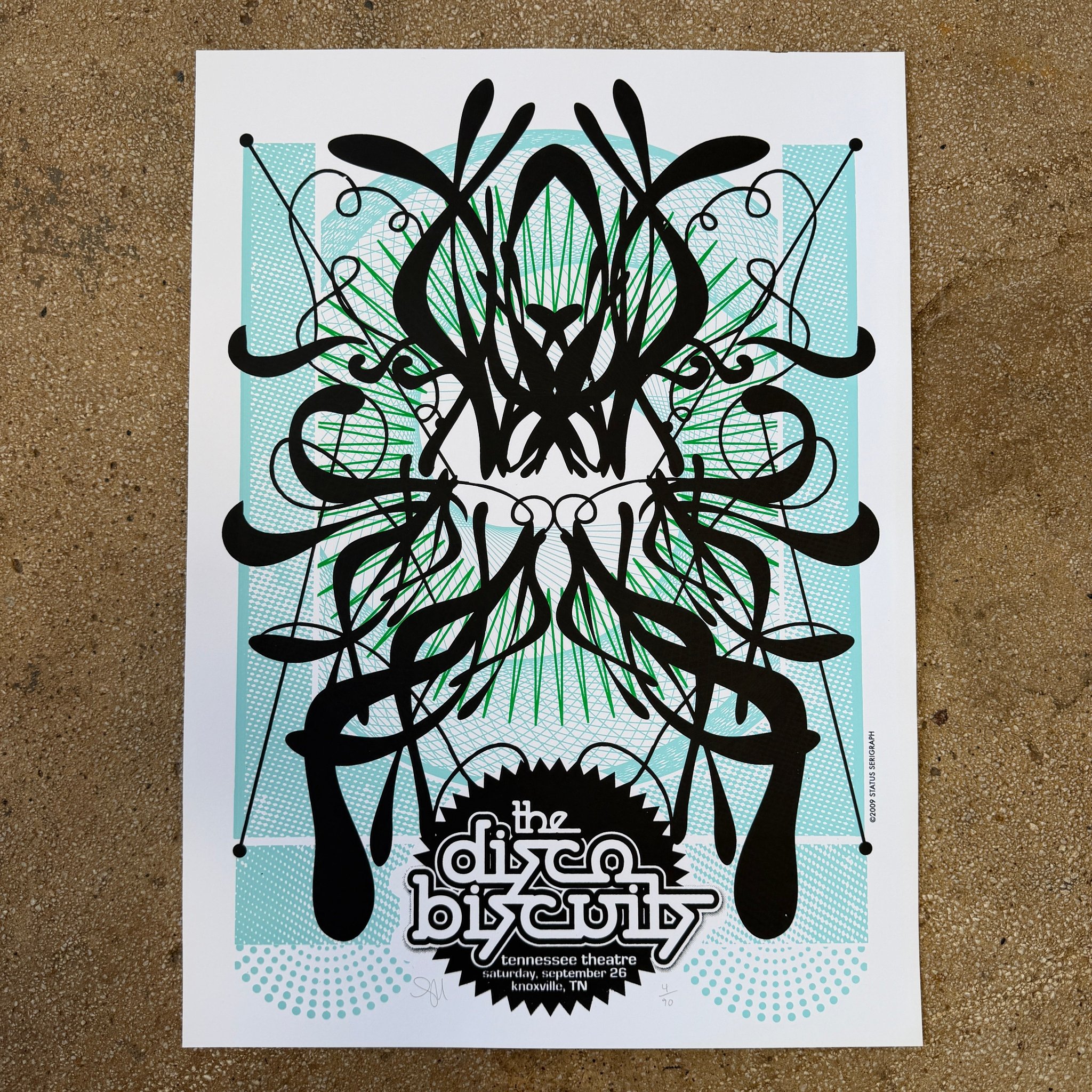 Disco Biscuits poster by Justin Helton