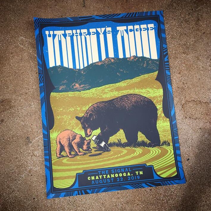 Umphrey's McGee poster by Justin Helton